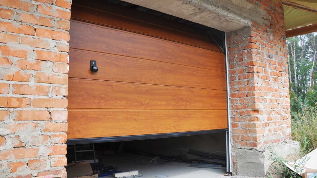 Wood Garage Door Installation Img